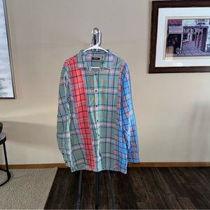 Pink Dolphin Flannel Shirt